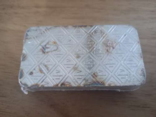 10 Oz Geiger Silver Bar